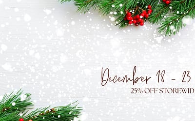 Celebrate the Season with Our Annual Christmas Sale