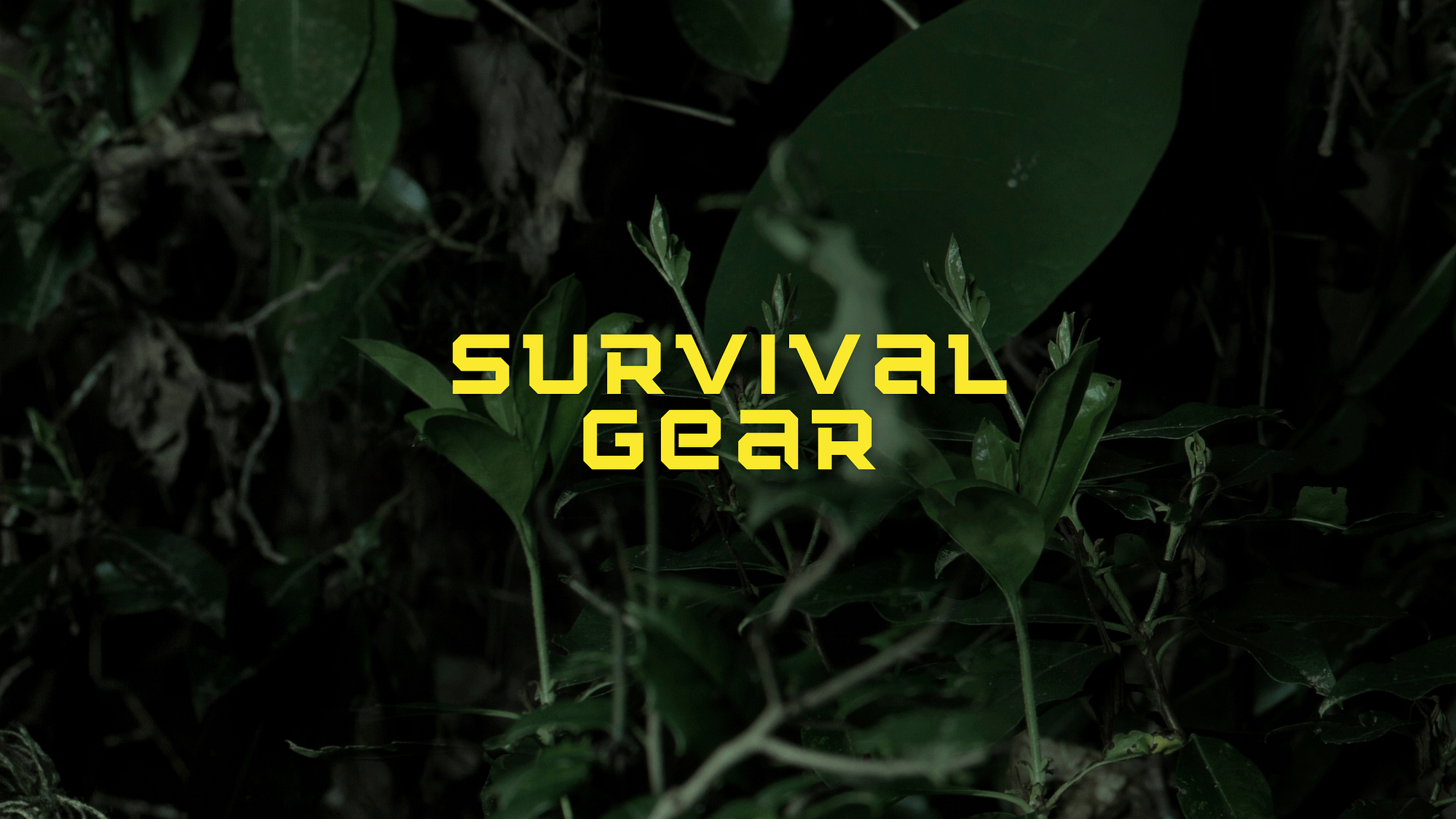 survival & tactical gear